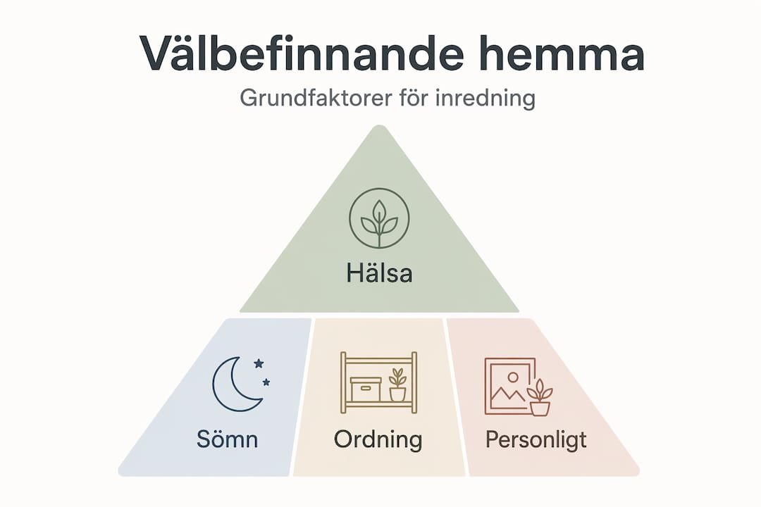 Infografik: Nyckelfaktorer för att trivas hemma