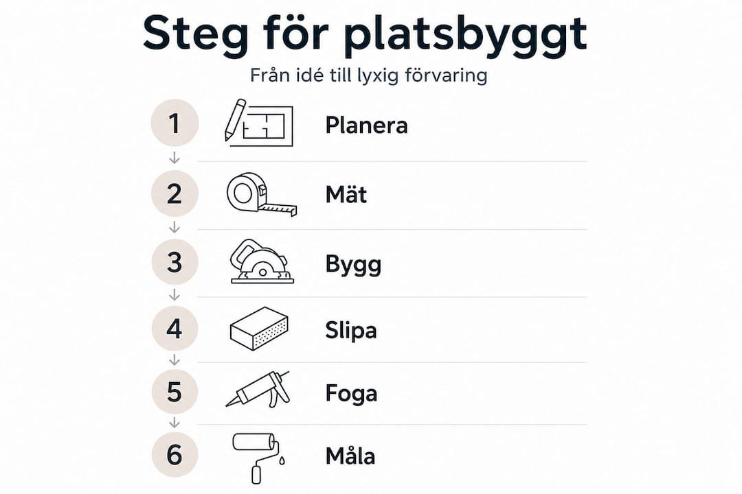 Steg-för-steg-guide: Så bygger du din platsbyggda möbel